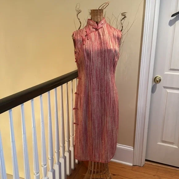 Shanghai 🔥dress with a coat. Silk 2 piece - Picture 4 of 13